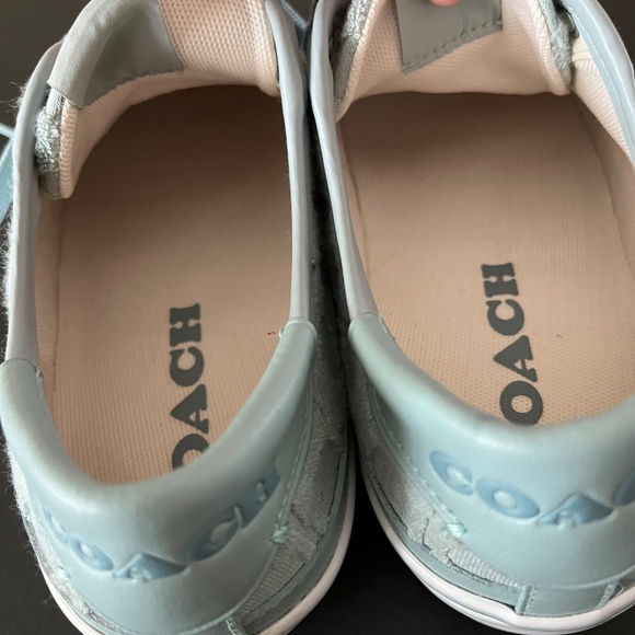 Women’s COACH Citysole Platform Sneakers in Signature Terry Cloth Aqua Size 8B - Picture 9 of 13